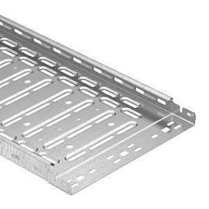 Perforated galvanized tray OBO Bettermann RKSM 35×100 mm