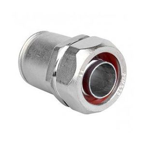 Муфта металлорукав-труба DKC ø16мм 6117-12N, IP66/IP67, никелированная латунь